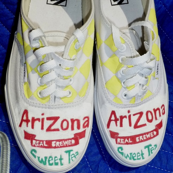 Vans Arizona Iced Tea Sneakers - 9 Men Women 10.5 - Picture 5 of 7